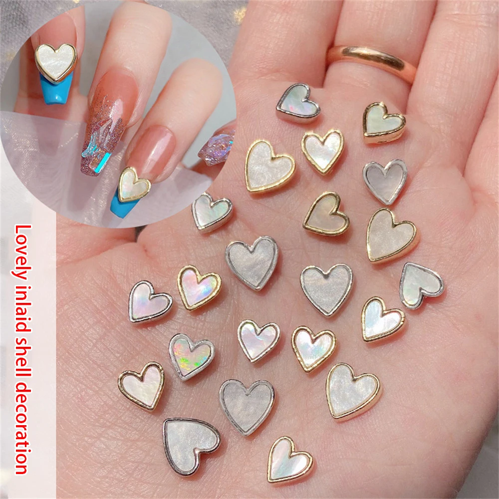 Nail Drill All-match Temperament Fashionable Long-lasting Nail Accessories Acrylic Accessories Shell Drill Trend Love