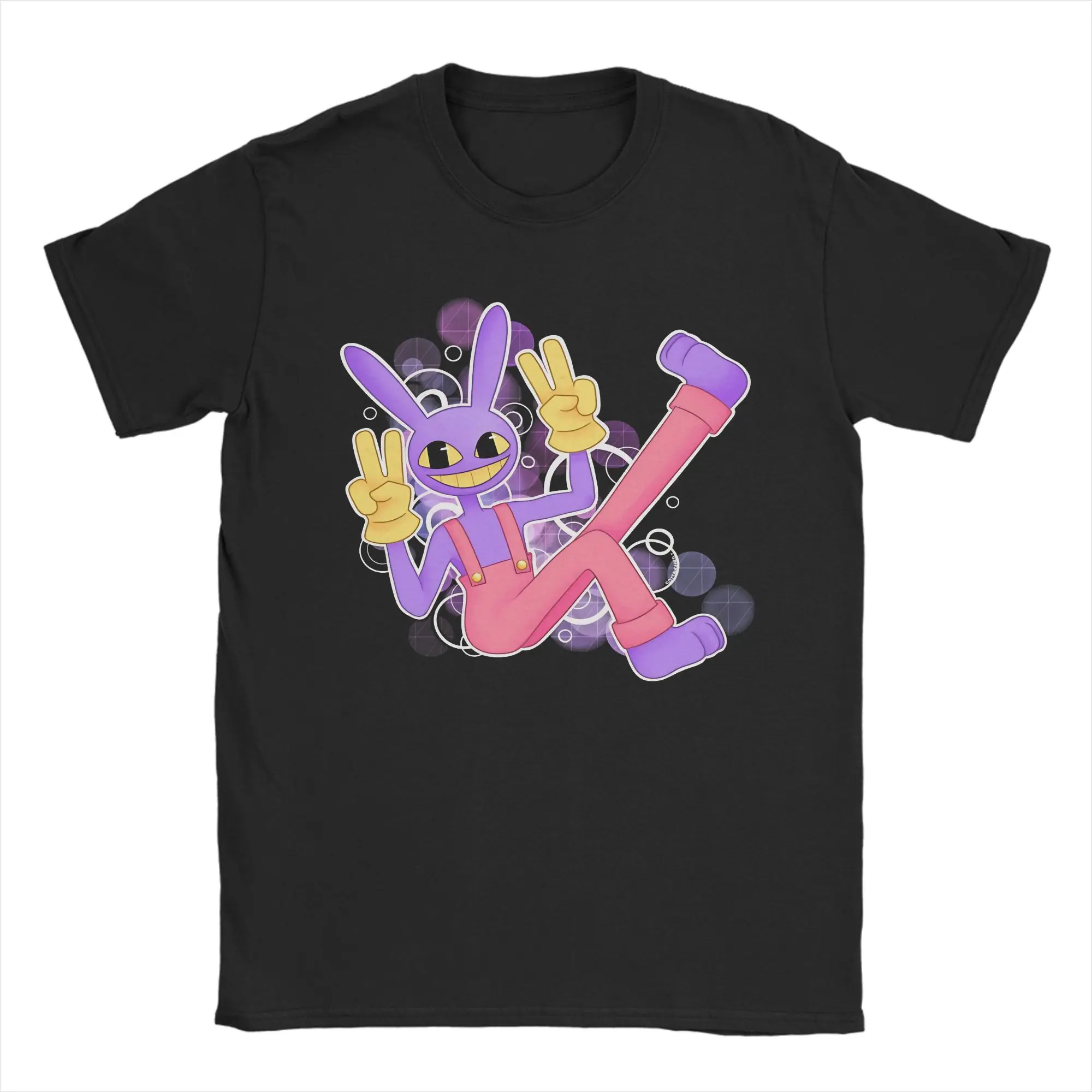 Jax The Amazing Digital Circus T Shirt for Men 100% Cotton Funny T-Shirts O Neck  Tee Shirt Short Sleeve Clothes Graphic