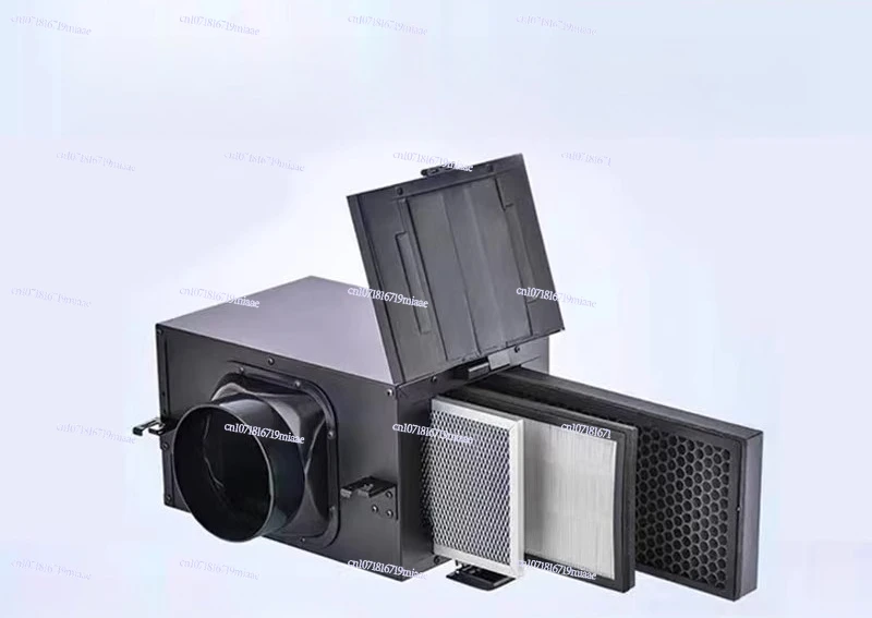 Fresh Air System Front Purification Box Initial Effect Medium Effect Formaldehyde Dust Removal Filter