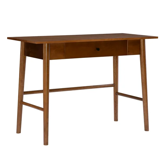 

！@Combohome Solid Wood Office Desk with Drawers Modern Standing Home Computer Study Desk