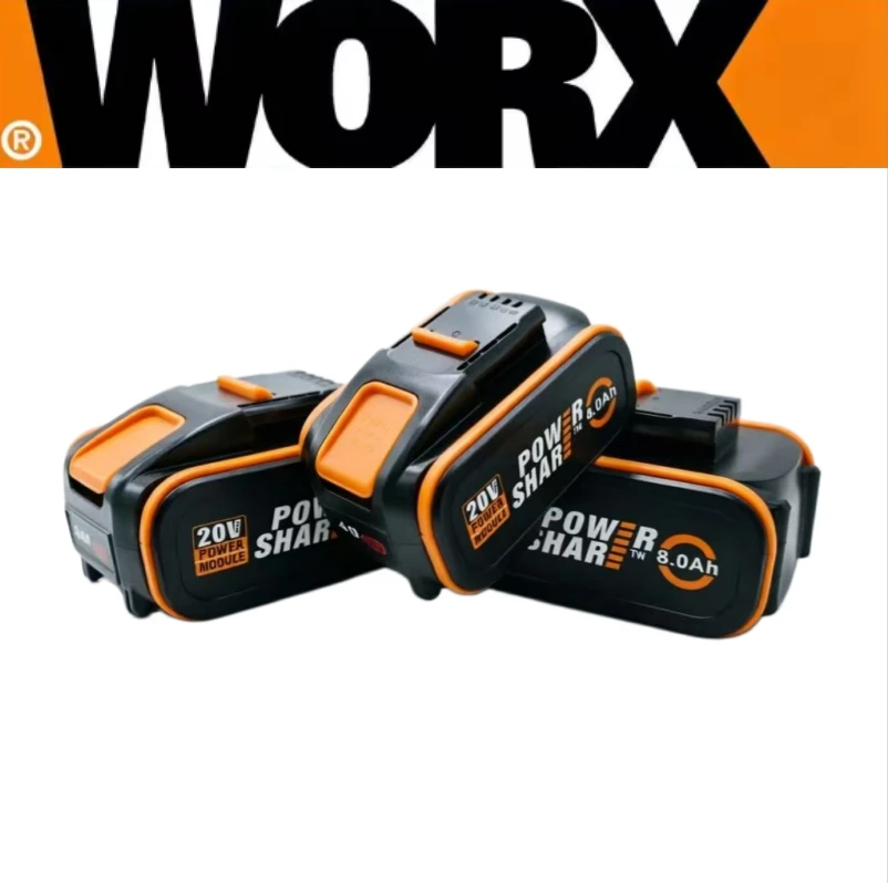 

WORX V20 20V Max Rechargeable Battery, Shockproof and Drop Resistant, Long Lasting Power for Cordless Workshop Equipment