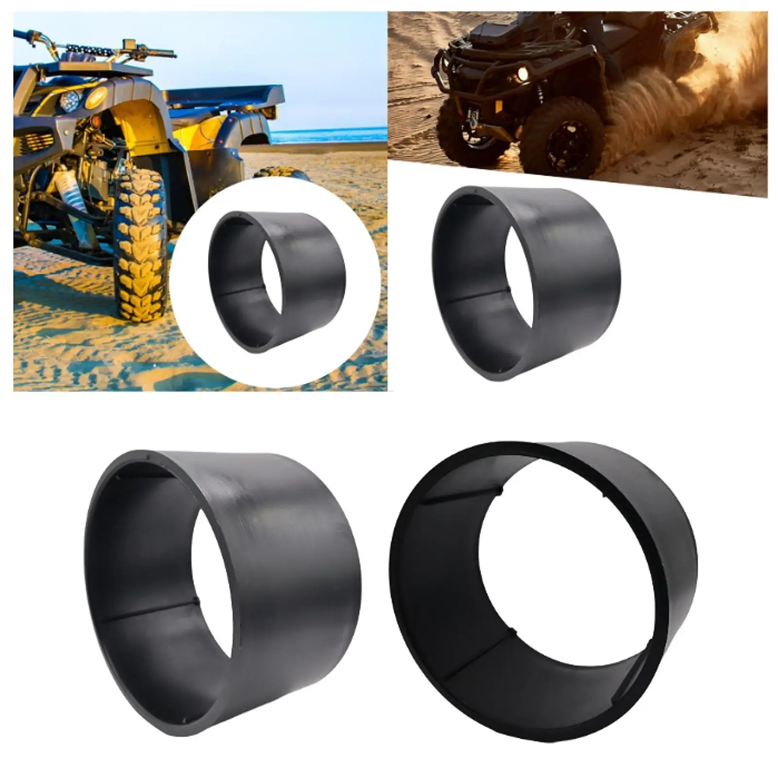 

Go Kart Tire Sleeve Rubber Traction Reduction Go Kart Modified Tire Cover Sleeve Hub Accessories Wheel
