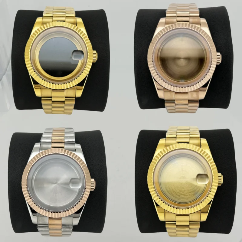 

NH70 Watch Case 36mm/39mm 316L Stainless Steel for Seiko NH35 NH36 Movement 28.5mm Dial for Oyster Datejust President Bracelet