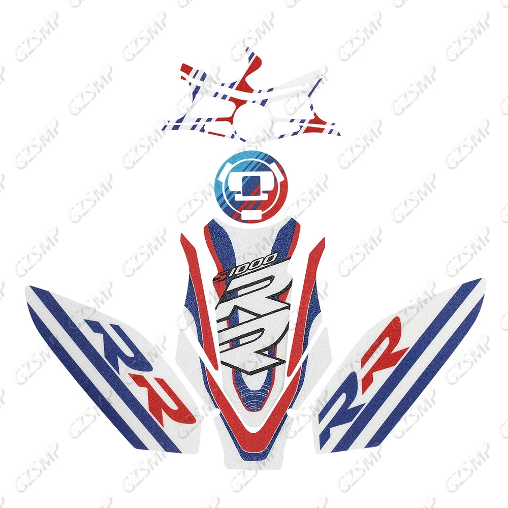 

Fit for BMW S1000RR S1000 RR 2019-2022 Motorcycle Frosted Fuel Tank Pad Protector Stickers Kit Decorative Decal