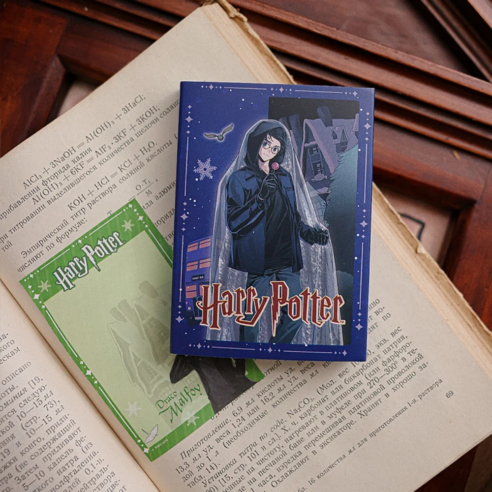 

Genuine Harry Potter Sticky Notes Pad 80Sheets Memo Posted Planner Sticker Notepad School Supplies Stationery Girls Gifts