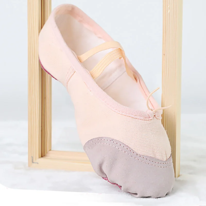 USHINE Ballet Canvas Dansschoenen Slipper voor Kinderen Peuter Vrouwen Ballet Slippers voor Dansen