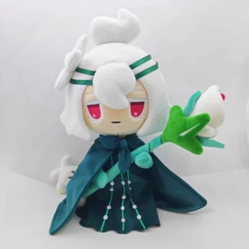 

Белая лилия, печенье, плюшевая мягкая игрушка, милая кукла для детей и женщин, уютная подушка для домашнего декора, вечерние подарок на Рождество