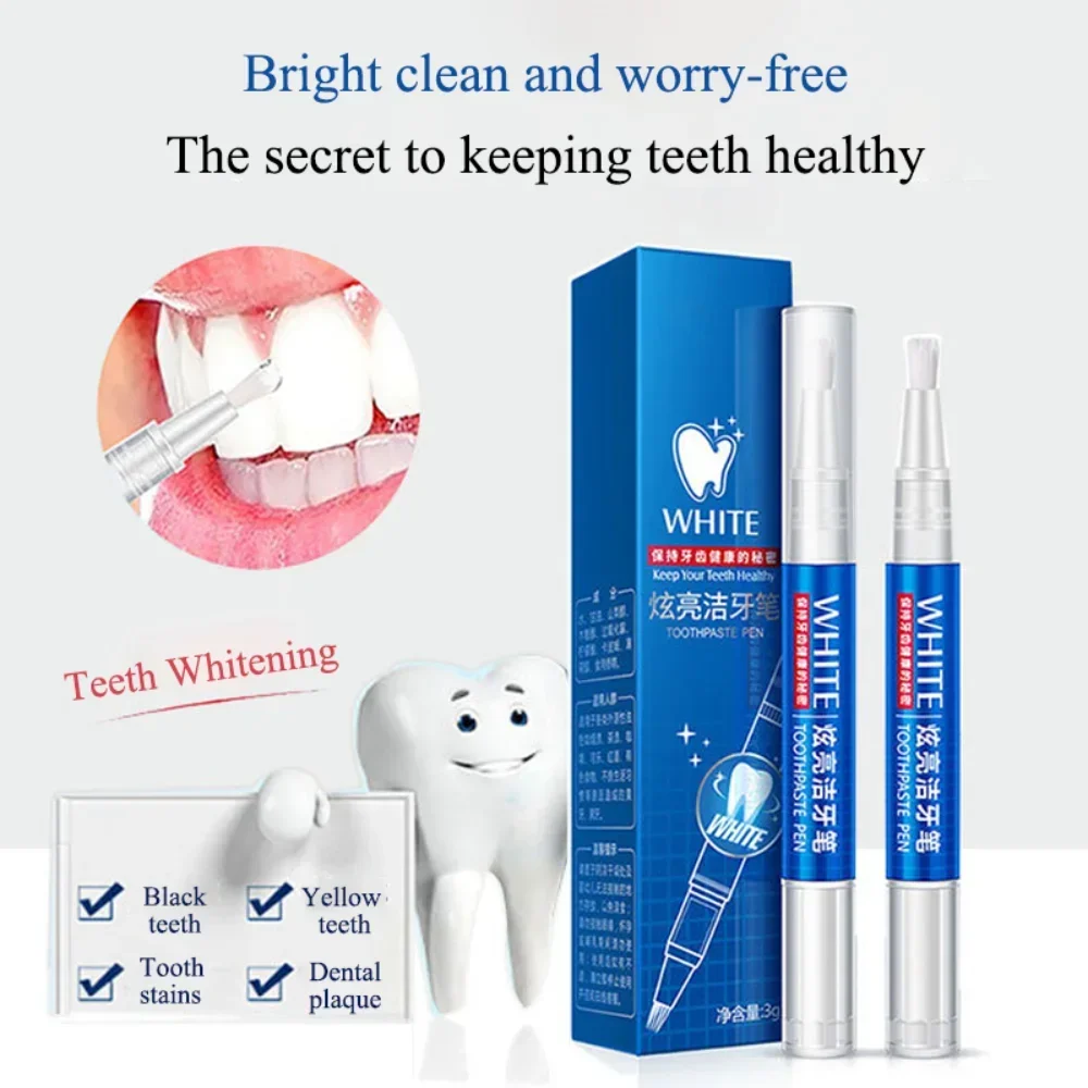 Keep Teeth Whitening Gel Pen Remove Smoke Coffee Plaque Stains Bleach Serum Fresh Breath Care Portable Dental Clean Tool