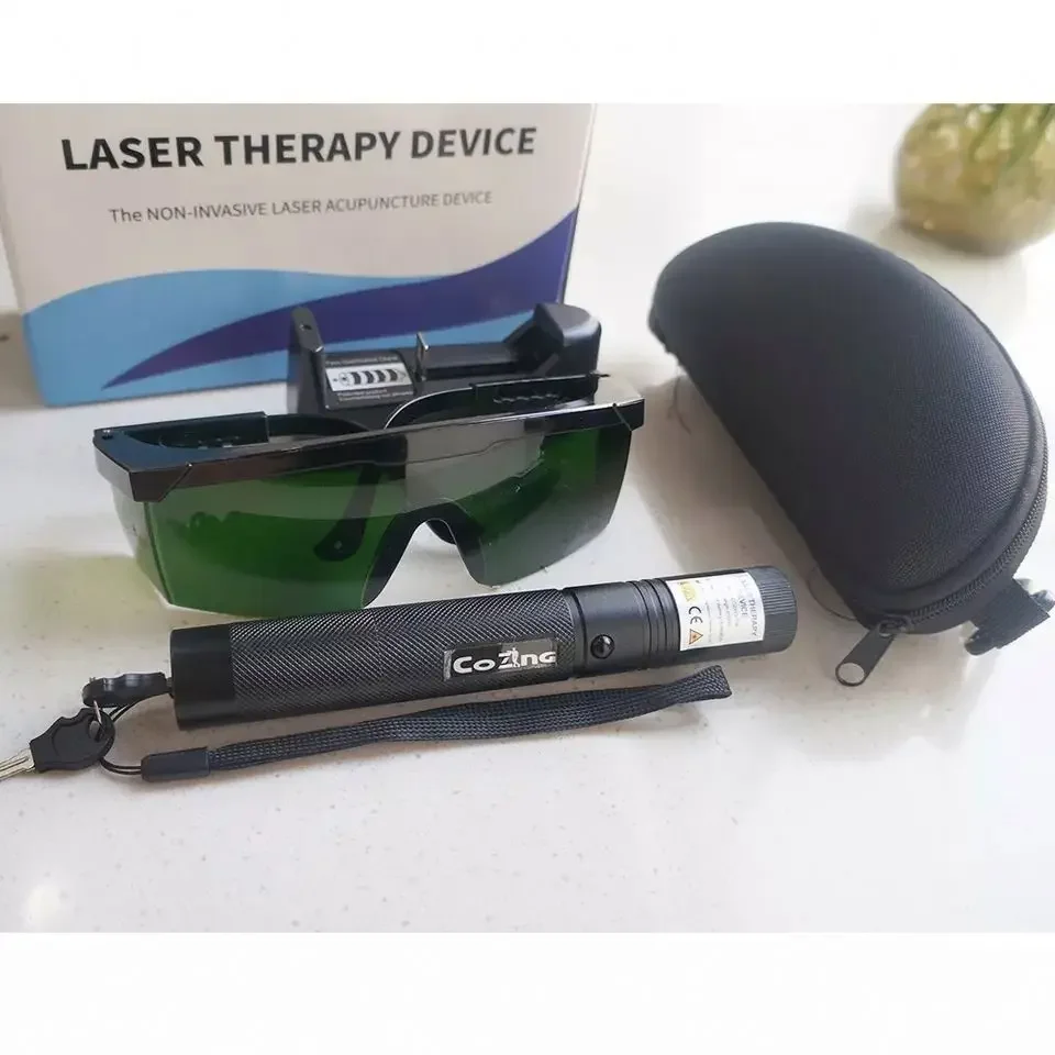 Laser acupuncture meridian energy light pen for pain relief