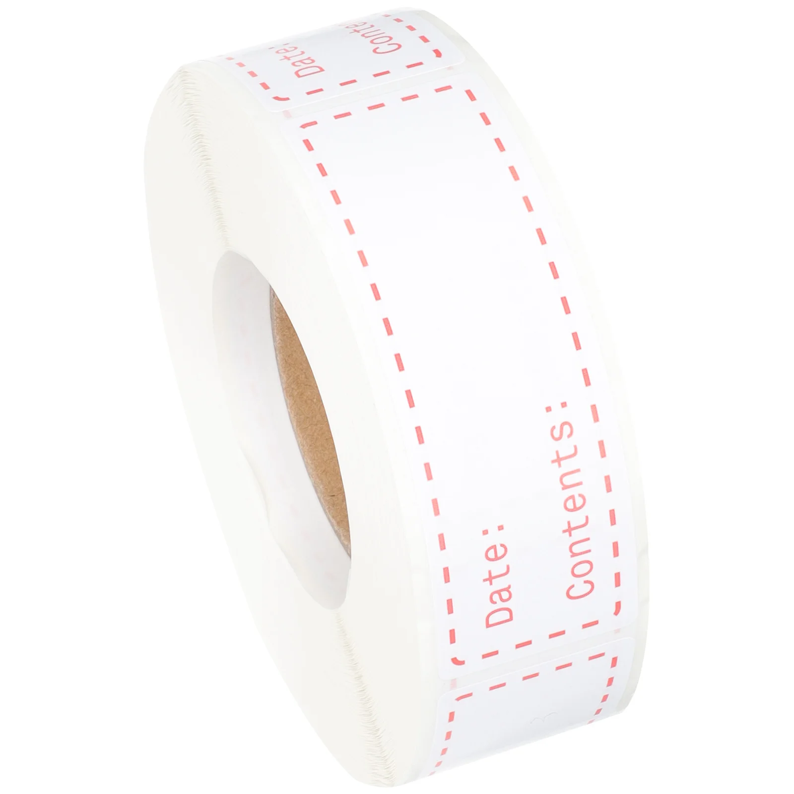 

1 Roll Food Storage Labels Writeable Removable Waterproof Stickers for Jars Cans Containers Freezer Pantry Organization Kitchen