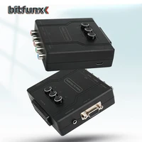 Bitfunx RGBS VGA a YPBPR convertidor de componentes SCART a YPBPR YCBCR para consolas de juegos Retro Nintendo 64 PS1 PS2 Dreamcast