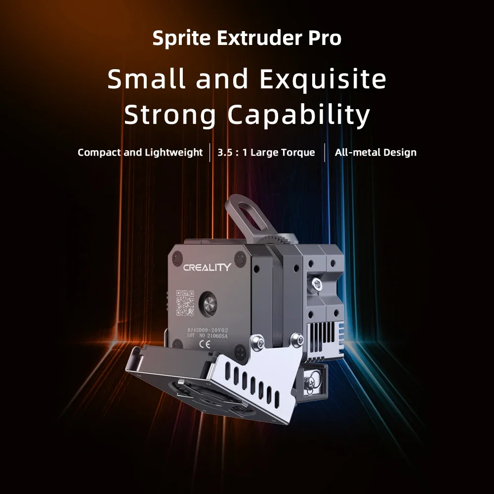 CREALITY Sprite Extruder Pro جميع المعادن المزدوجة 3.5:1 تصميم تغذية التروس أجزاء ترقية الطابعة ثلاثية الأبعاد لـ Ender-3 S1 CR-10 Smart Pro #3