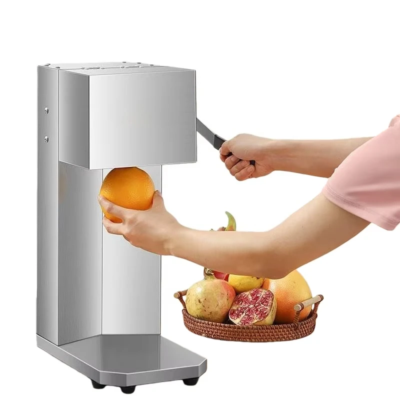 Commercial Electric Orange Juicer Extractor Machine Fresh Juice Blender Stainless Steel Orange Juice Maker