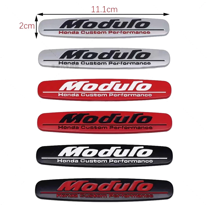 1pcs Modulo sticker, performance version of the logo, suitable for flying Crown Accord LING SCHOOL STEREO sticker