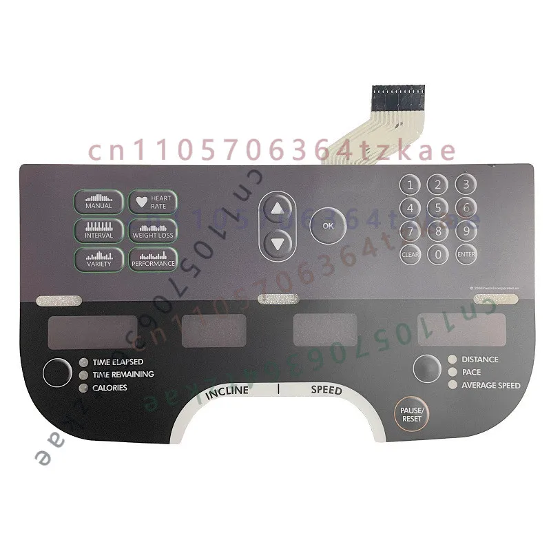 1PCS New Membrane Keypad Panel Button Film For Precor 932i 954i Treadmill