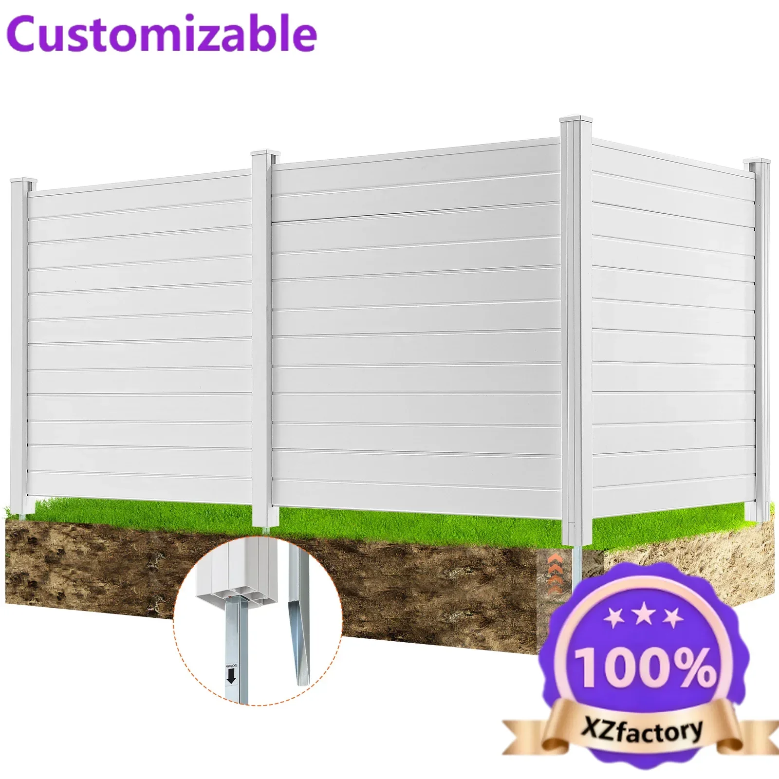 Factory Direct 2026 Air Conditioner Fence Pool Equipment Enclosure Perfect to Enclose Trash Can and AC Units 4Panel