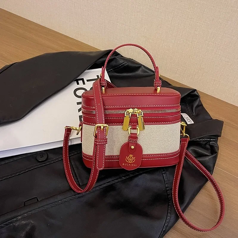 

Elegant Women High End Leather Shoulder Bag Luxury Tote Handbag Fashion Daily Crossbody Look