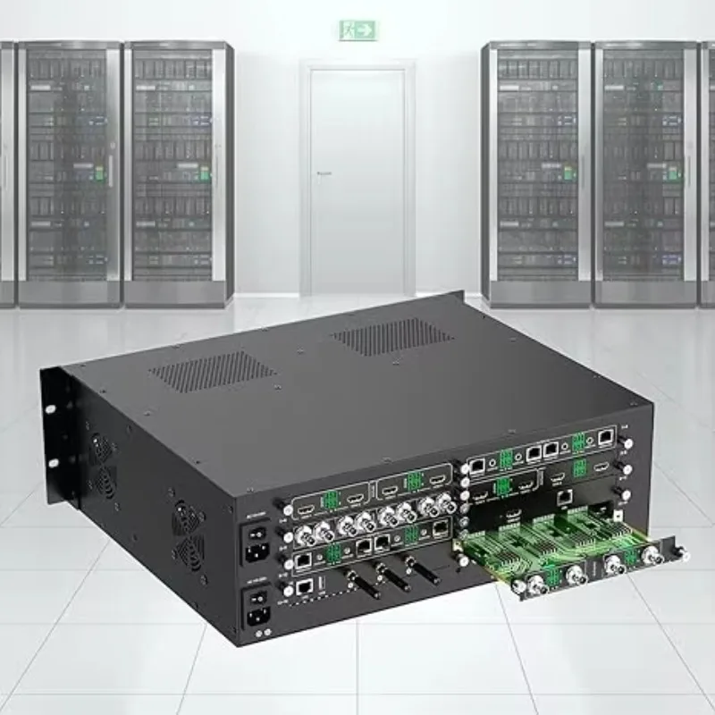 

Карта вывода SDI 1080P 60 Гц, 4 порта (1 карта - 4 порта) для модульного матричного коммутатора с аудиовыходом, EDID, бесшовное переключение