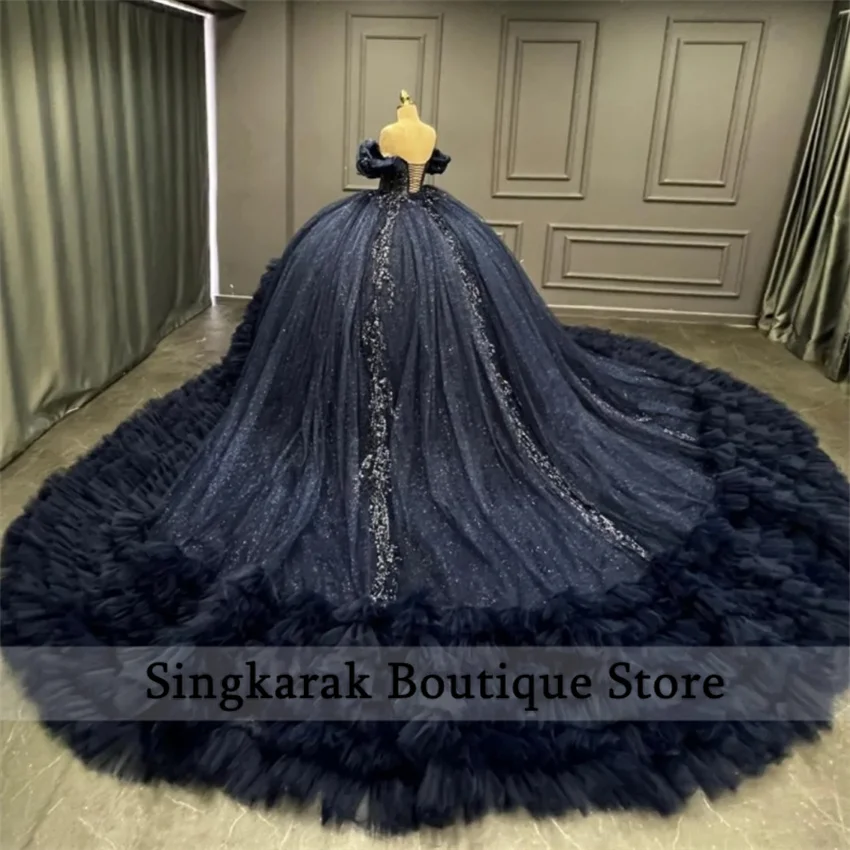 Black Quinceanera D…