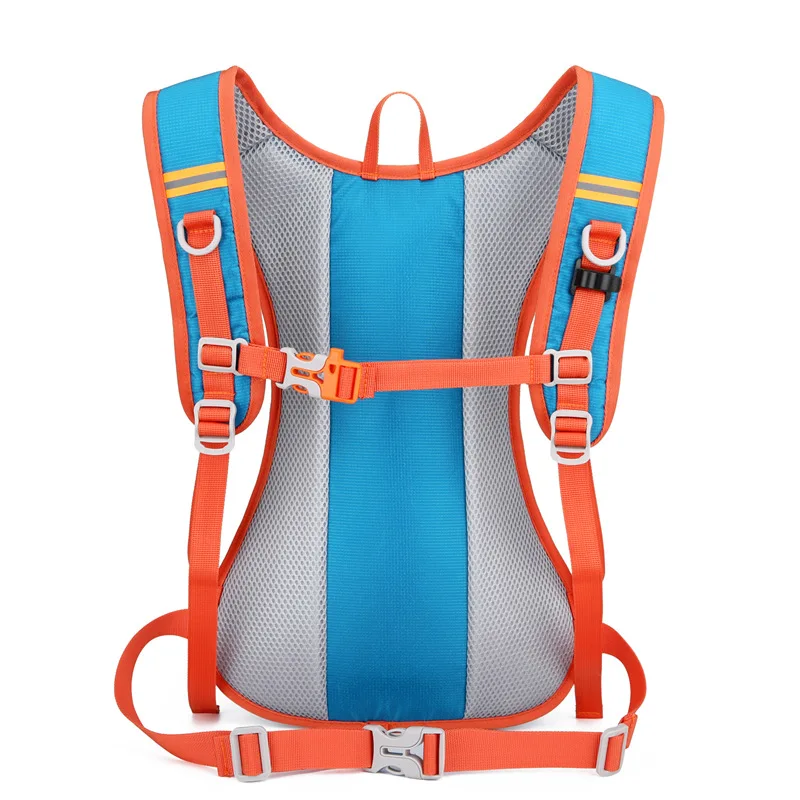 Mochila de hidratación azul para correr, bolsa de agua ligera y transpirable para deportes al aire libre, ciclismo, escalada, senderismo