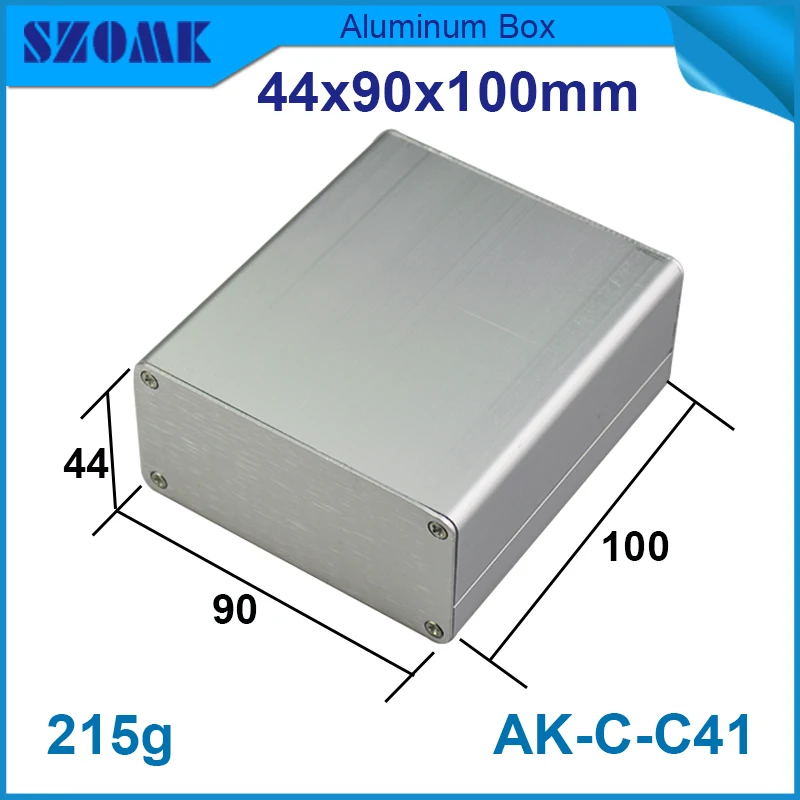 

10 шт. 44*90*100 мм китайский рынок электронного распределения корпуса Сделай Сам алюминиевый корпус усилителя алюминиевая основа