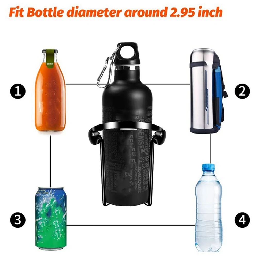 2Pcs Mountain Bike Water Bottle Holder , Bicycle Water Bottle Holder, Bike Cup Drink Holder Carrier