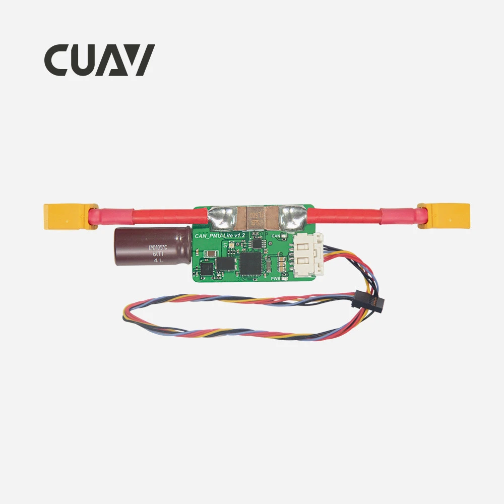 CUAV CAN PMU Lite Power Module, Precision High-Voltage Power Supply CAN Bus Unit for CUAV X7 Series Flight Controllers