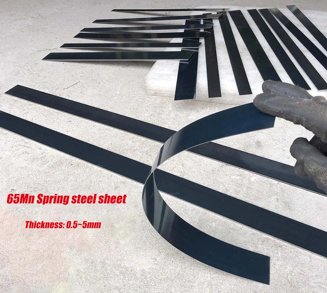 

65MN Thick Spring Steel Strip, Quenched Manganese Steel With Spring Steel Plate, Supports Size Customization