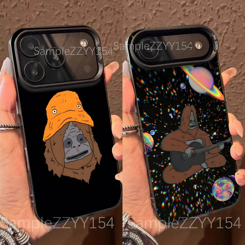 

Cartoon The Big Lez Show Phone Case For iPhone 17,16,15,14,13,12,X,8,Pro,Max,Plus,E,SE4,Air,Mini Black IMD Matte