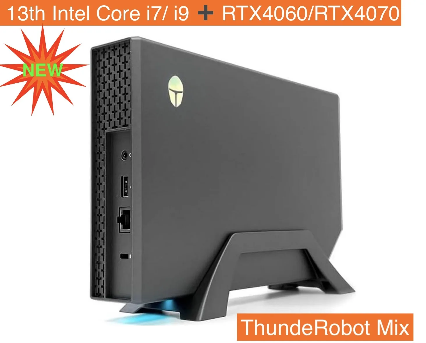 24Hrs Shipping 13th Intel Core i7-13620H/i9-13900H RTX4060/4070 Gaming PC WiFi6 Super Speed ThundeRobot Mix Mini PC with Docking