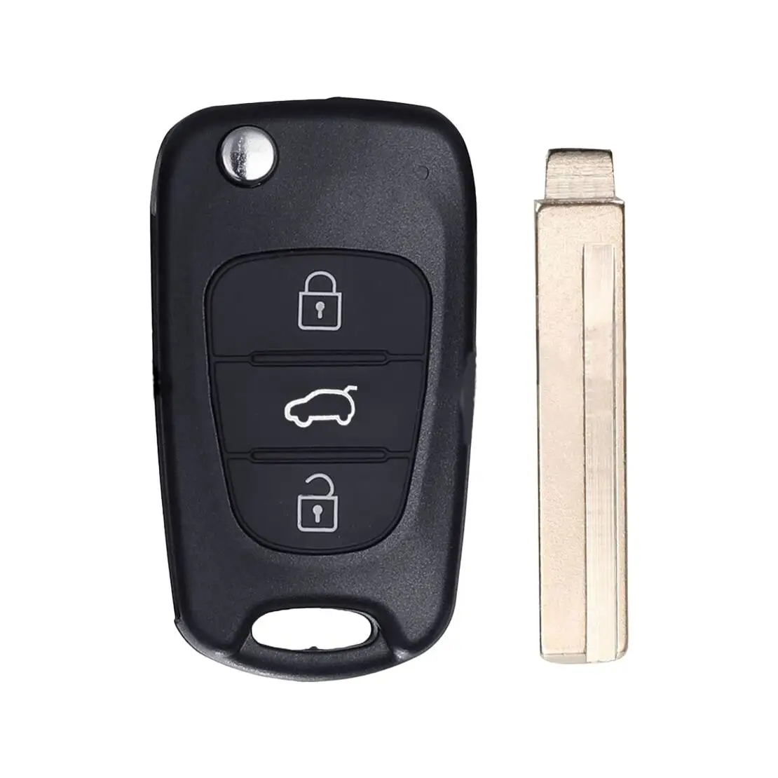 3 Buttons Flip Remote Key Fob Case Shell Fit For Kia Rio Cerato Sorento Sportage Soul Koup