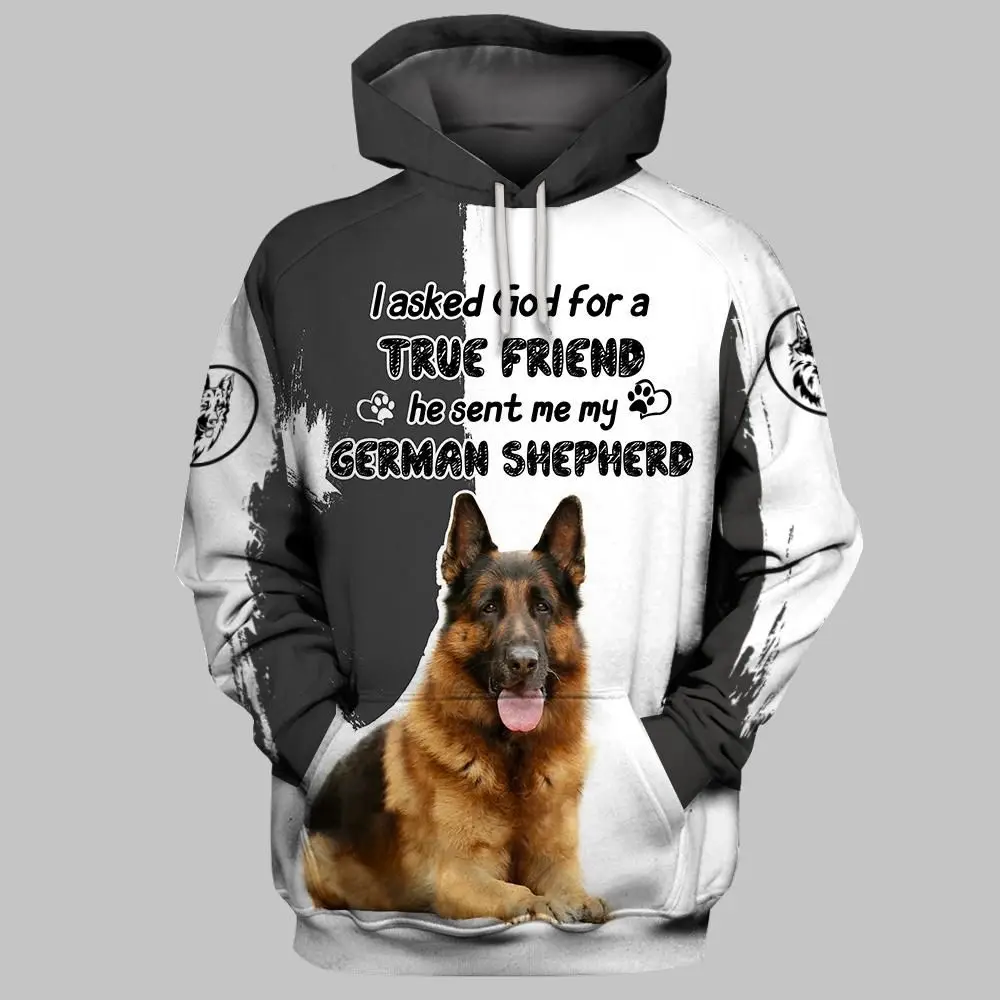 3D Print Animal Dogs Graphic Men's Women's Hoodies Fashion Casual Comfortable Autumn Clothes Loose Long Sleeve Hooded Sweatshirt