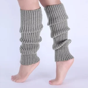 Klassische Netzbeinheizungen Rib-Hut-Knie-Sasta Bein wärmere Beine weibliche Mesh Kniesocken hoch für den Komfort 6 Hauptverkäufe Halb Canelado - №1