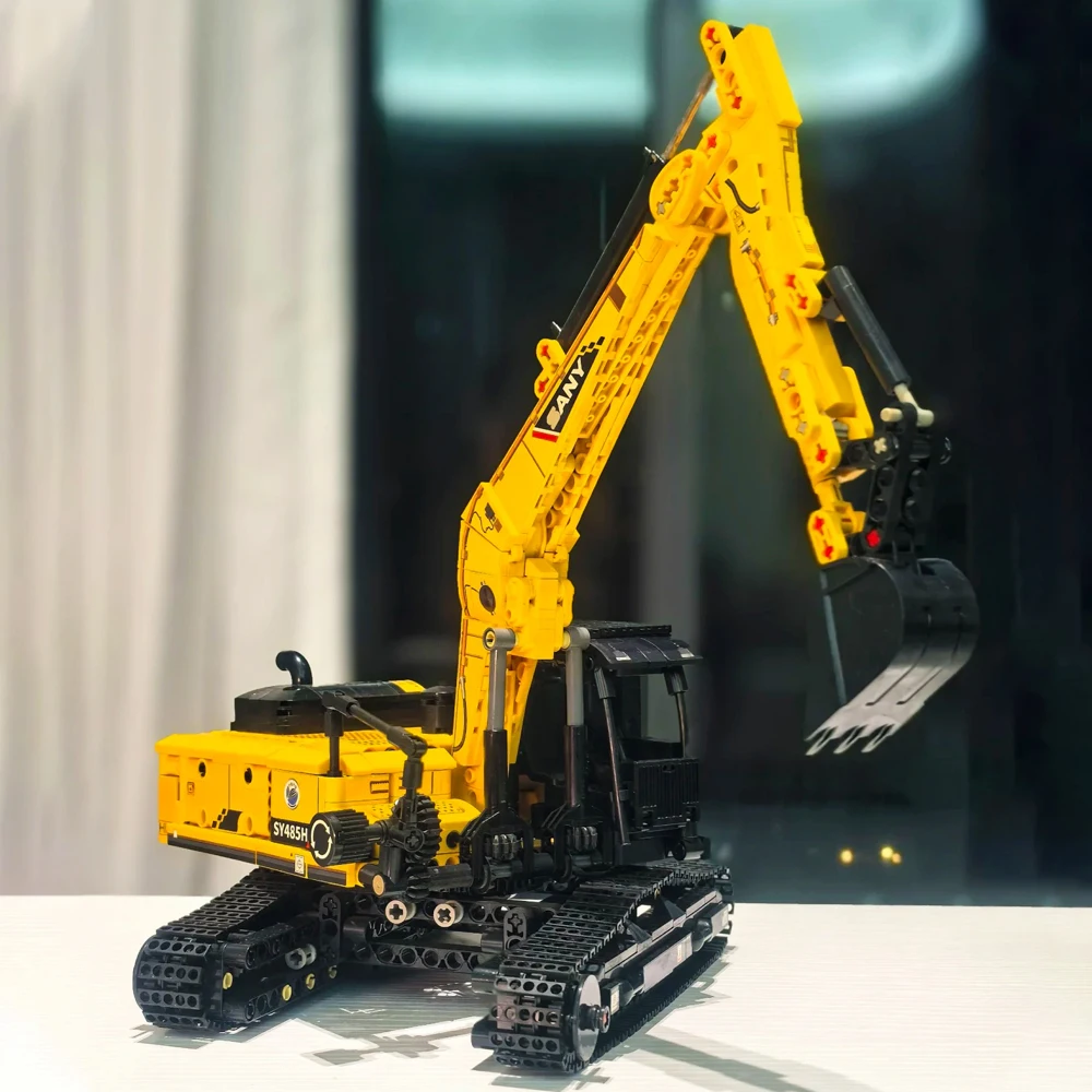 SEMBO Excavator Building Blocks High-Tech Engineering Cars Truck Bricks Model City Construction Vehicle Toys For Children Gift