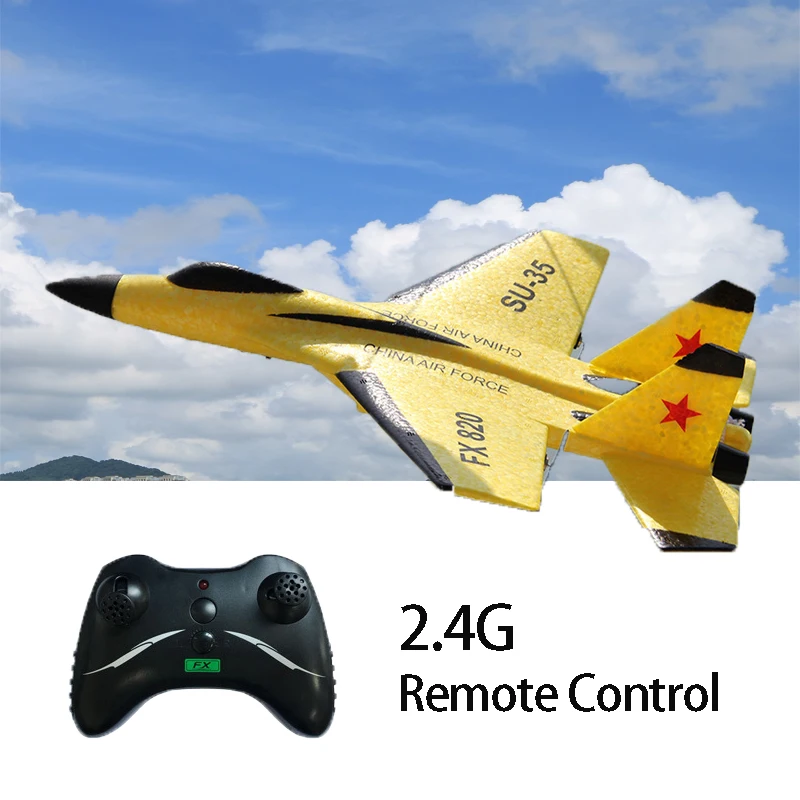 SU-35 Glider RC Plane Wingspan RC Remote Radio Control Drones Airplanes RTF UAV Children Toy Kids Gift Boy Aviation Flight Model