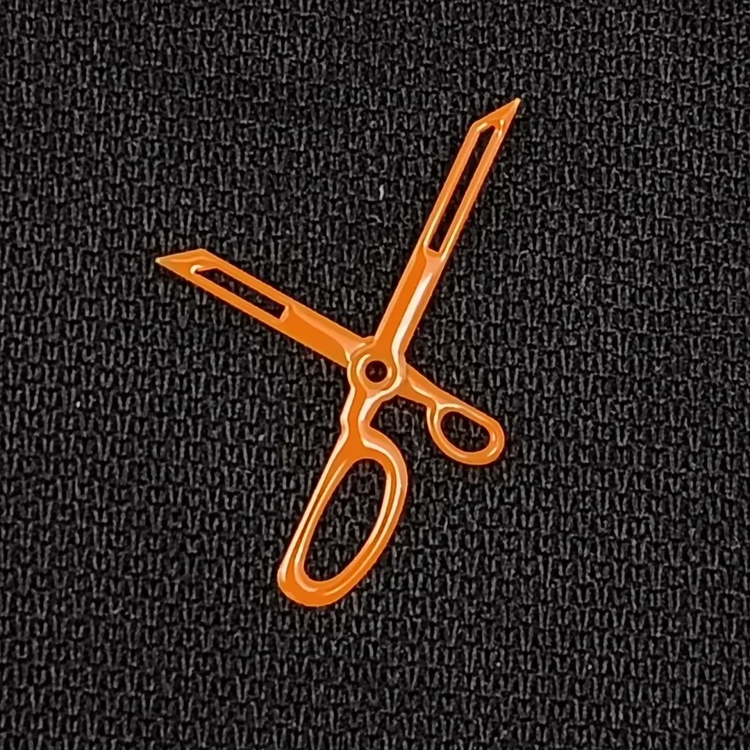 Watch Hands Orange Red Blue Watch Accessories Replacement Parts Watch Pointer For NH35/36/4R/7S Movement Scissors Shape Hand New