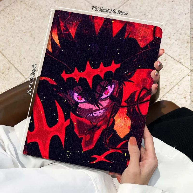 

Comics Black Clover Art Cool Tablet Case For Honor Tab Magic Pad GT GT2 6 X8 V7 V8 X9 8 9 13 X8a X9a Pro 10 12.1 12.5 Inch