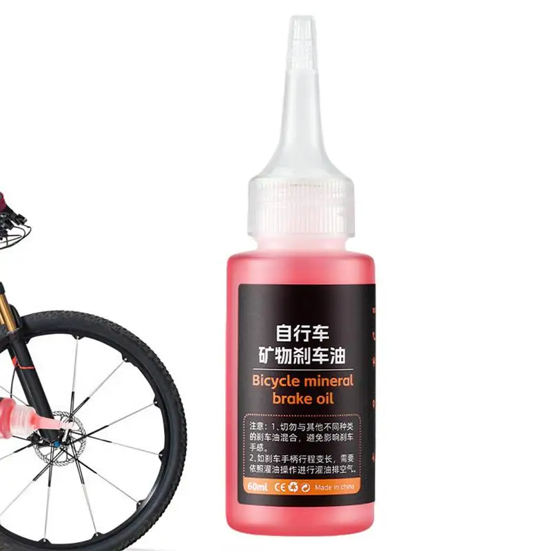 

60Ml Bicycle Brake Oil Mountain Bikes Maintenance Brake Fluid Mineral Oil System Fluid Bike Repair Accessories Oil Injector