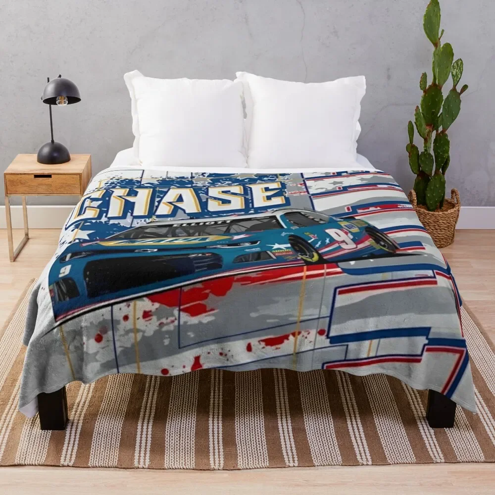 

Chase elliott Throw Blanket Warm Napping Blanket for Office Couch Bed