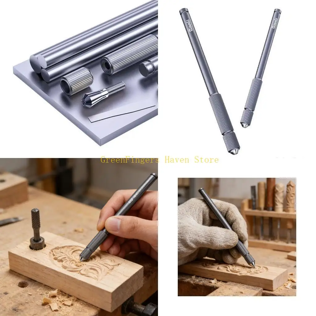 F68D Low Profile Aluminium Nonslip Carving Metal Cutter Chip IC Phone Repair Tool