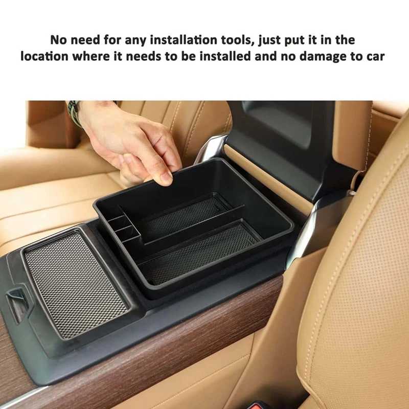 ABS Armrest Storage Box No Refrigerator Version For Land Rover Range Rover Sport/ 2023