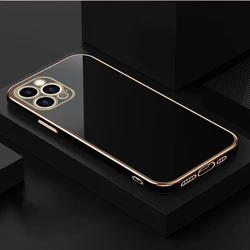 Case For iPhone 11 15 Pro Max 14 13 12 Mini XR XS Max 7 8 Plus SE 2020 Cover Carcasa Luxury Cute Silicone Cover Men women gift