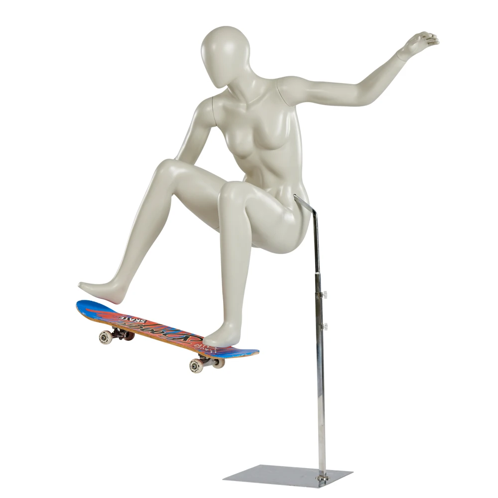 Cheap Curvy Mannequins Full-Body With Skateboarding Sports Athlete