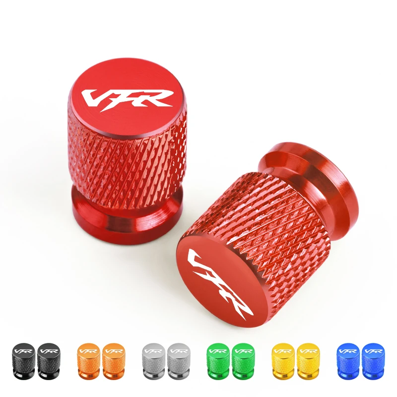 2PCS Motorcycle Wheel Tire Valve Cover Cap Plug CNC For VFR 800 VFR800 2014 - 2018 VFR800X Accessories