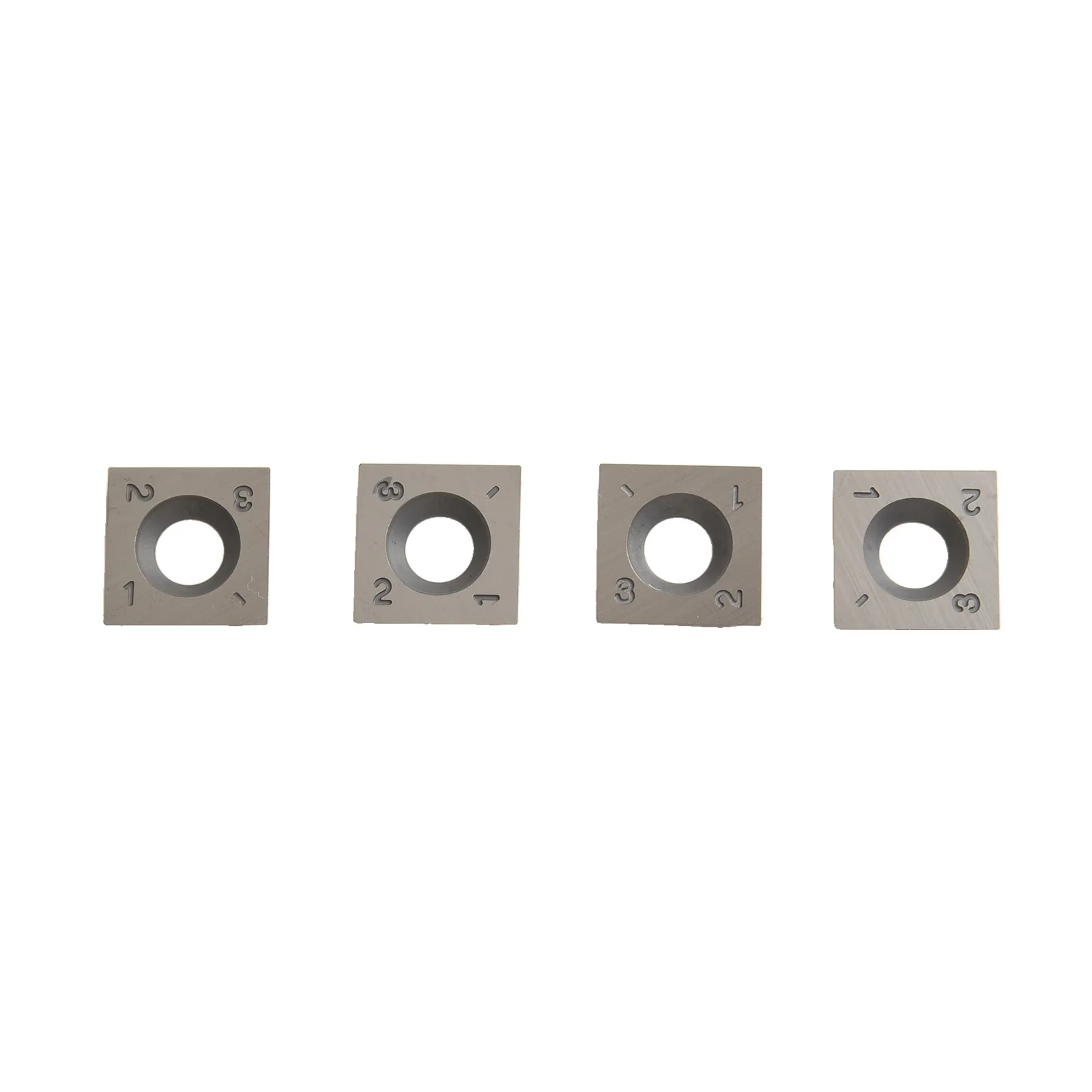 For Woodworking Carbide Inserts Set of 10 15mm x 15mm with Four Edges Designed for Smooth Cutting in Various For Woods