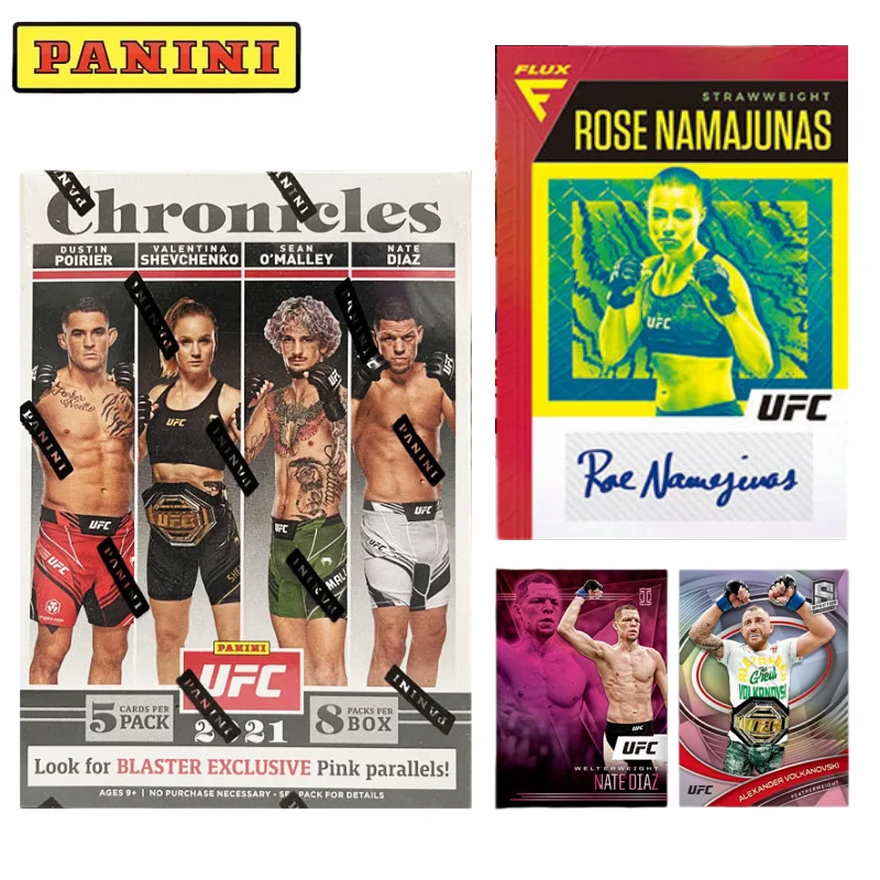 genuine-2021-panini-ufc-chronicles-blaster-combat-trading-cards-collectible-mixed-martial-arts-collection-for-sports-collectors