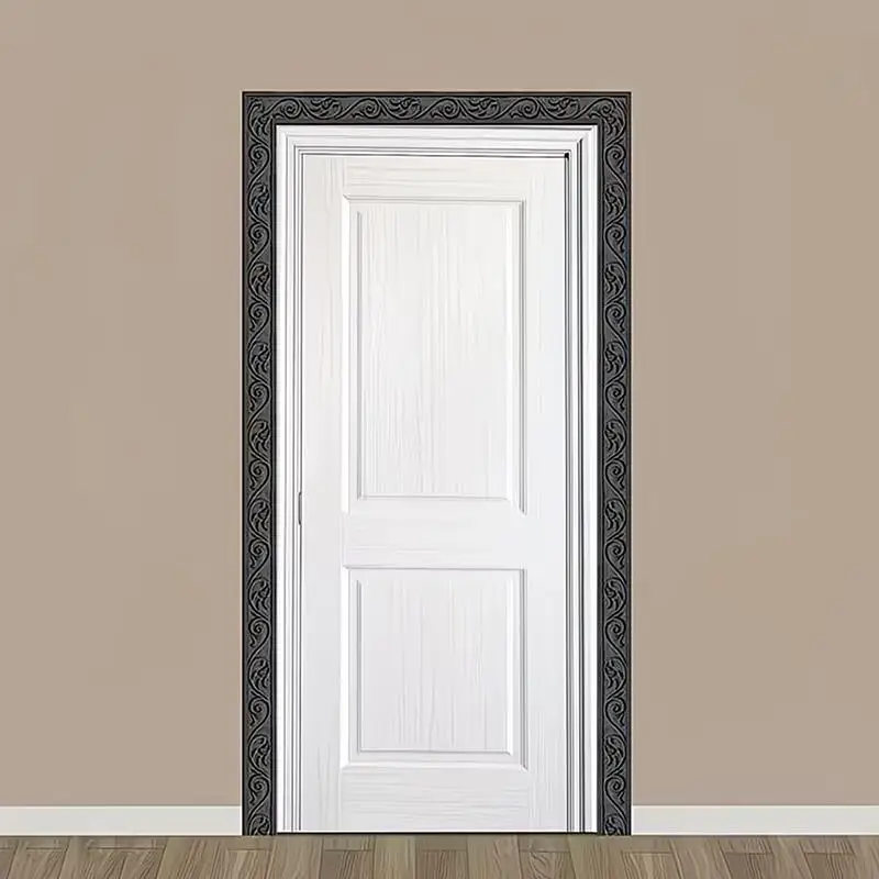 3D Embossed Foam Wall Decor Self-Adhesive Waterproof 230cm Wall Trim for Bedroom Living Room Home Renovation