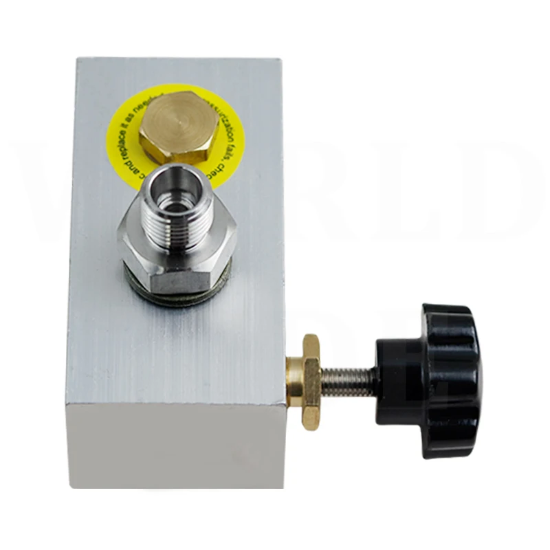 YONG HENG 0-300bar 0-4500PSI 0-30MPA High Pressure Air Compressor Pump Maintenance Accessory Part Aluminum Valve Block Assembly