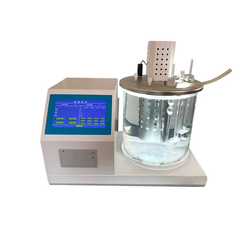 رائجة البيع 2 أو 4 ثقوب مختبرات مقياس اللزوجة الزجاج النفط اللزوجة متر مقياس اللزوجة الرقمي مع سعر المصنع