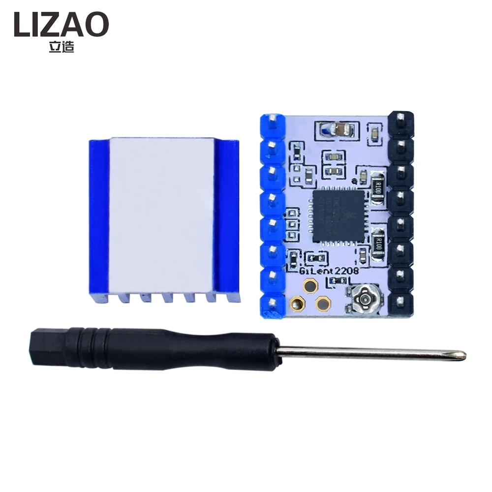 TMC2208 Mute Stepper Driver Module StepStick Silent Motion Control Excellent Circuit Protection 3D Printer Accessory Replacement